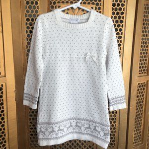 Girl's Holidays  Knit Dress-  3-4years old